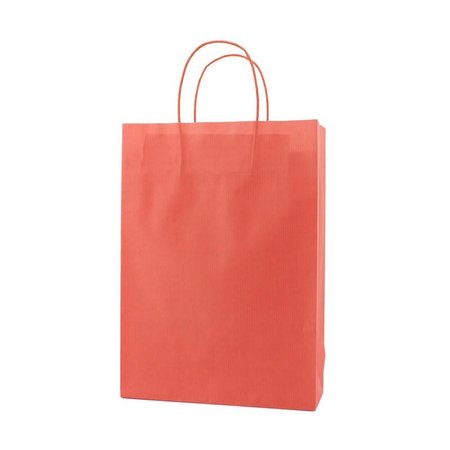 250 x Papieren tas - Rood - 120 grs.