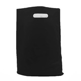  500 x Plastic tas 45 x 50 + 2 x 5 cm., Zwart