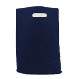  500 x Plastic tas 45 x 50 + 2 x 5 cm., Donkerblauw