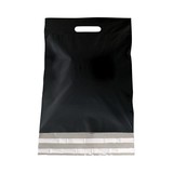  250 x Verzendtassen 45 x 48 cm + klep en handgreep, zwart