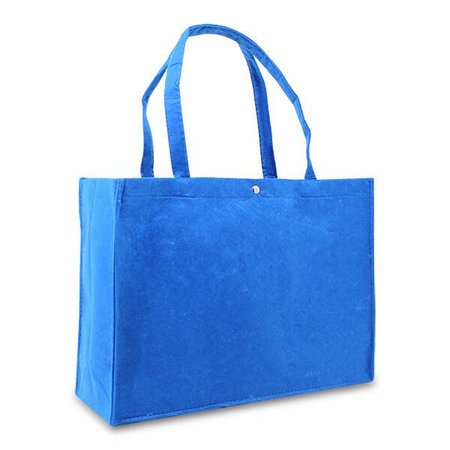 50 x Vilten tassen 45 + 15 x 33 cm., Blauw
