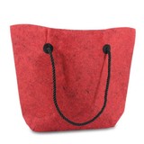  50 x Vilten tassen 37/47 x 33 + 8 cm., Rood