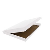  50 x Verzenddozen 30,5 x 41,5 + 8,5 cm., wit