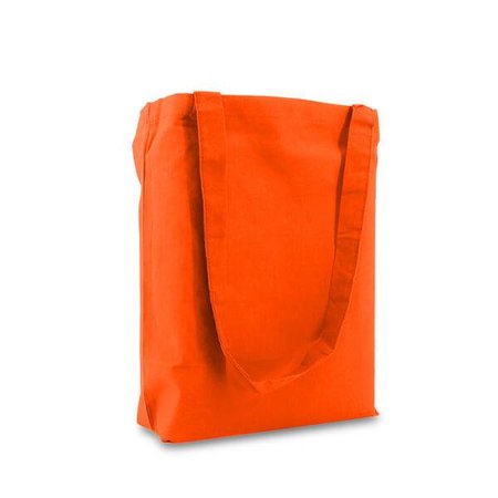 250 x Katoenen tassen 38 x 42 cm., Oranje