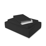  50 x Verzenddozen 30,5 x 9 x 42 cm., zwart