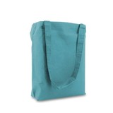  250 x Baumwoll Tragetaschen  38 x 42 cm., Blau