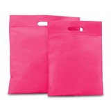  400 x Non-Woven Tragetaschen 40 x 45 cm., Fuchsia