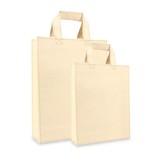  100 x ZEROTREE® Taschen 40 + 10 x 35 cm., Elfenbein mit Krokoprögung