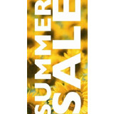  Langbahn SUMMERSALE ,Grösse 50 x 94 cm
