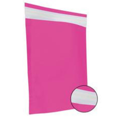 250 x Papierversandbeutel  48 x 37 + 12 cm., pink