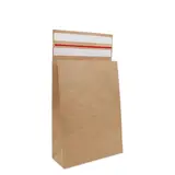  Papierversandtaschen mit Rückstreifen