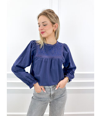 Nala blouse - darkblue