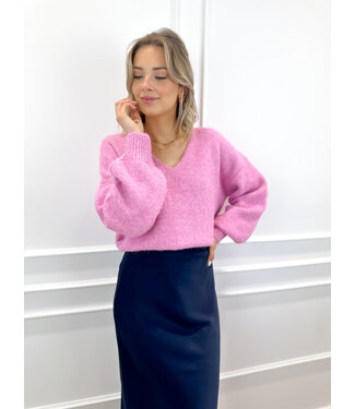 Gaél sweater - fuscia