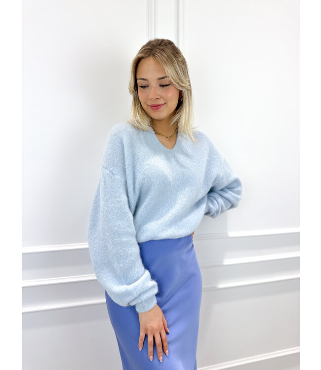 Alina sweater - babyblue