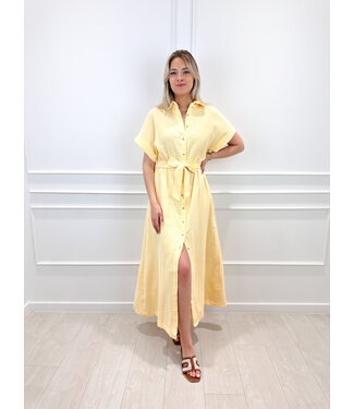 Nora tetra dress - yellow