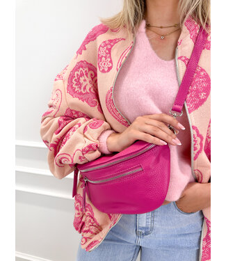 Crossbody bag GRANDE - fuscia