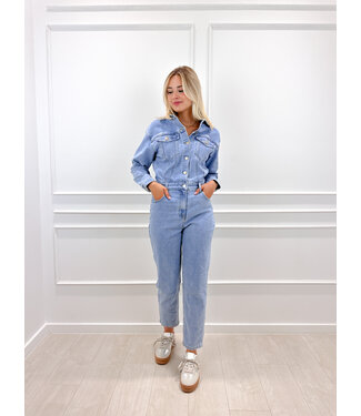 Lizzy jeans jumpsuit - blue