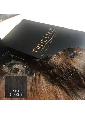 True Line Gold Line clip ins - 3N (Gina) Straight 16" 40 cm Volume Booster True Line Gold Line clip ins - 3N (Gina) Straight 16" 40 cm Volume Booster