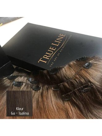 True Line Gold Line clip ins - 6A (Isalina) Natural wave 16" 40 cm Extravagant True Line Gold Line clip ins - 6A (Isalina) Natural wave 16" 40 cm Extravagant