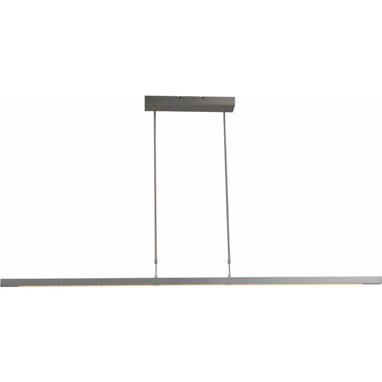 Masterlight Hanglamp Real 3 nikkel 160 cm