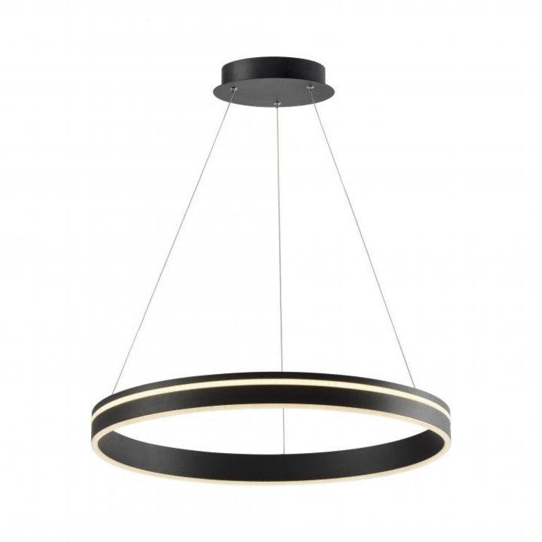 Hanglamp Q-Vito antraciet 59cm dimbaar