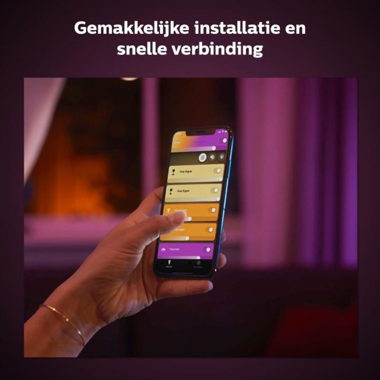 Spot Centris Philips Hue Zwart 3-lichts