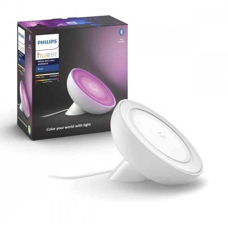 Tafellamp Philips Hue Bloom Bluetooth Wit