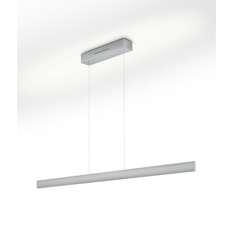 Hanglamp Runa - Nikkel mat- 132cm - 2 Sensordimmers