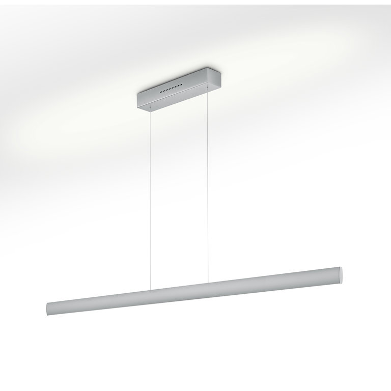 Hanglamp Runa - Nikkel mat - 152cm - 2 Sensordimmers