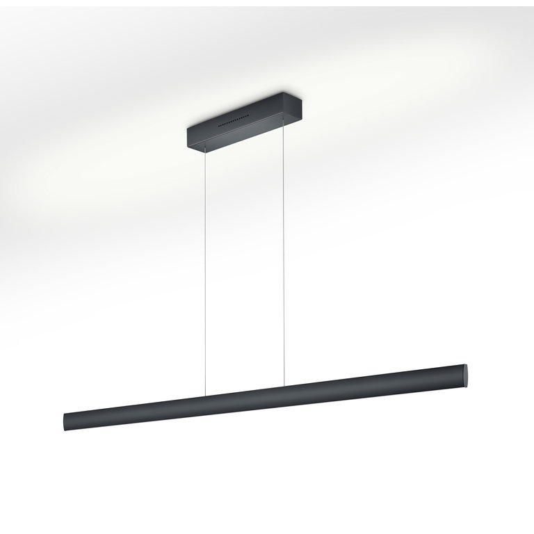 Verwaarlozing aankleden aanklager Hanglamp Runa - Zwart mat -152cm - 2 Sensordimmers • Van den Heuvel  Verlichting