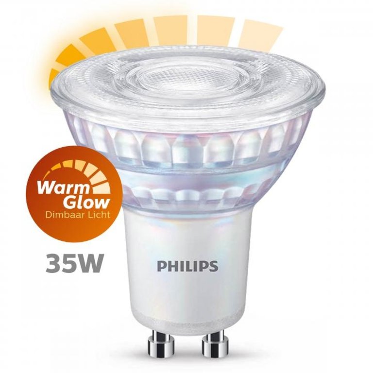 LED Spot GU10 35W Dimbaar Warm Wit Licht