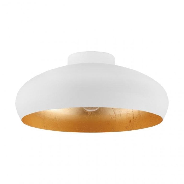 Plafondlamp Mogano Wit/Goud