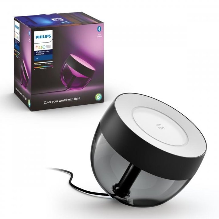 Tafellamp Iris Zwart Philips Hue Bluetooth