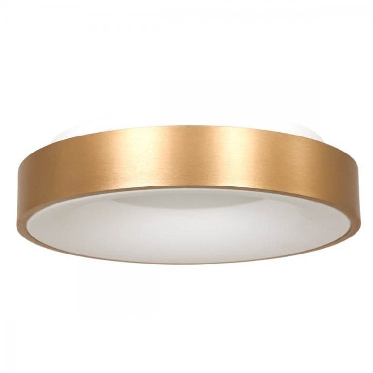 Plafondlamp Ringlede 48cm goud