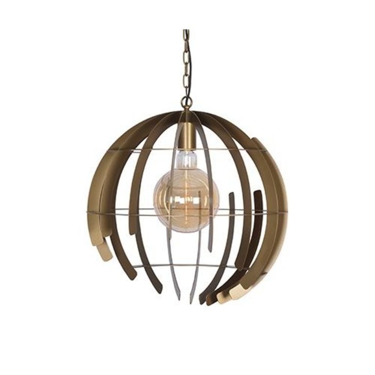 Hanglamp cm Oud Messing • Van den Heuvel Verlichting