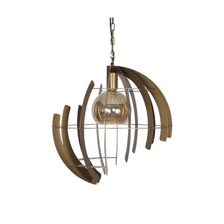 Hanglamp Terra 60 cm Oud Messing