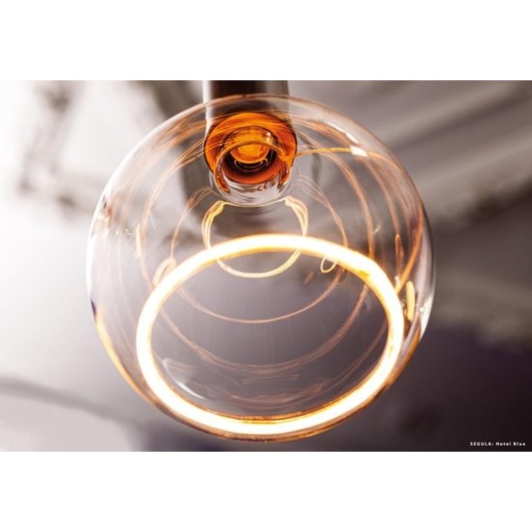 Idioot Sinis voor de hand liggend Segula LED lamp E27 | Floating Globe 200 mm | Smoke • Van den Heuvel  Verlichting