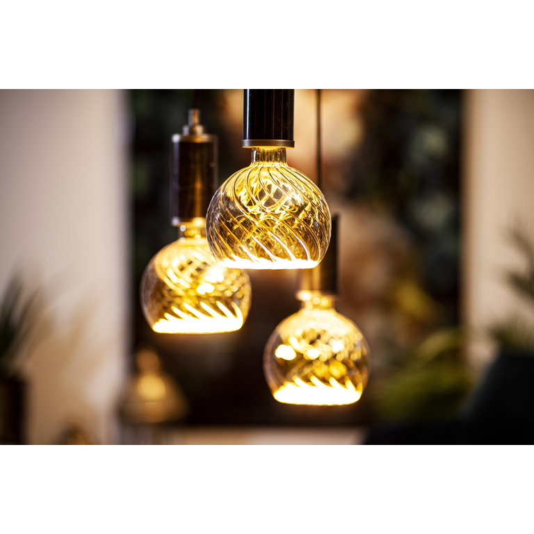Segula Segula LED lamp E27 | Floating Globe 150 mm | Smoke Gekerfd