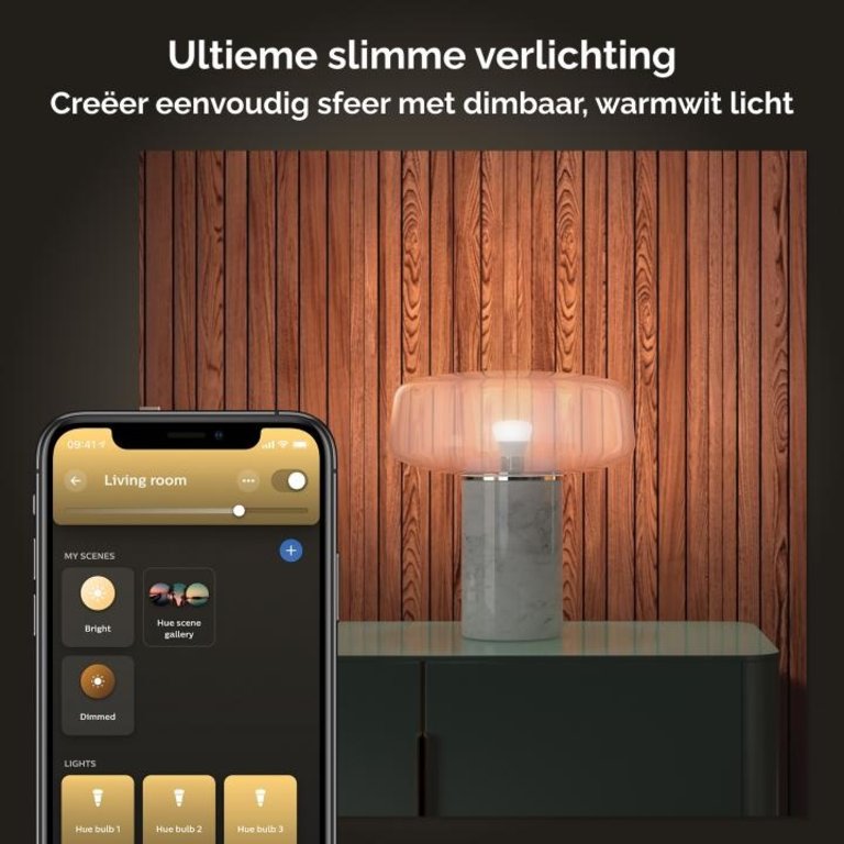 Philips Hue White E27 2-pack