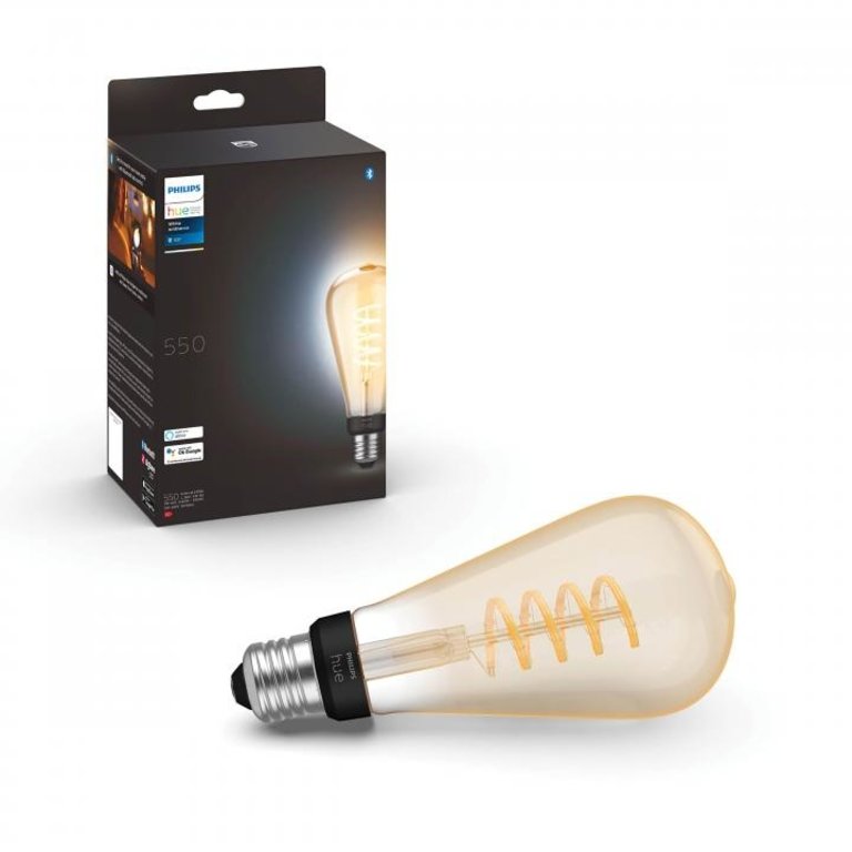 Philips Hue White Ambiance Filament E27 Edison ST72