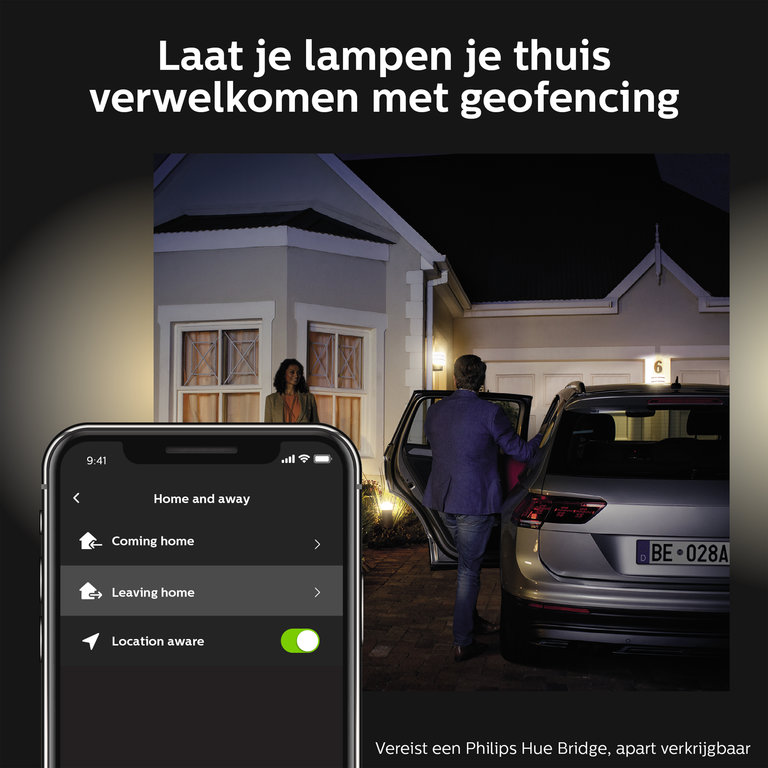 Buitenlamp Philips Hue Turaco Sokkel Antraciet