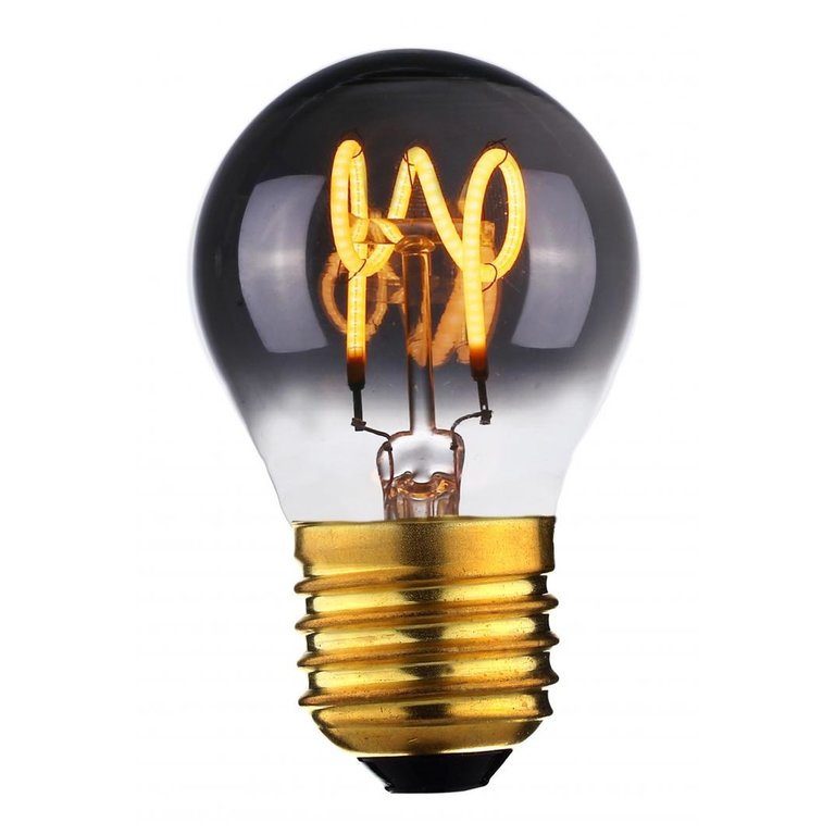 E27 Kogellamp LED - 4W - dimbaar - Smoke