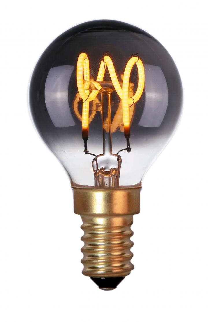 woede reguleren Voorverkoop E14 Kogellamp LED - 3,5W - 3 staps dimbaar - Smoke • Van den Heuvel  Verlichting
