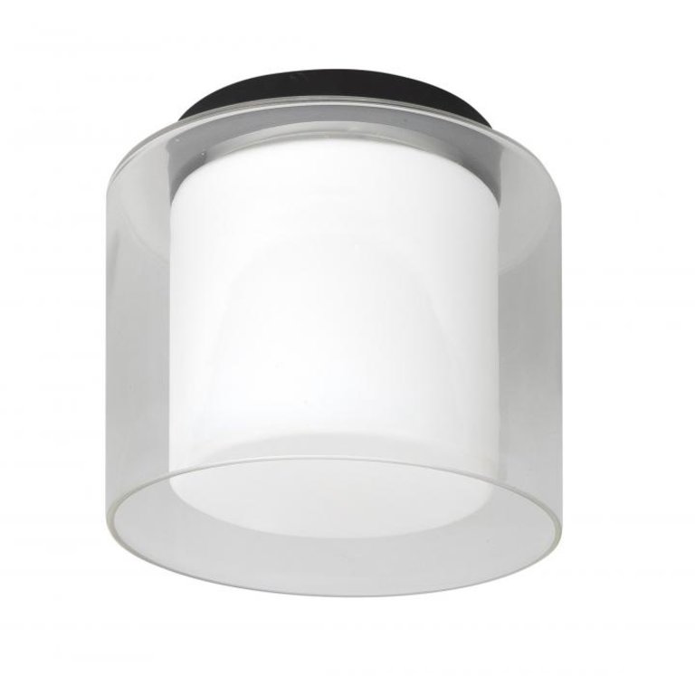 Plafondlamp Ice IP44 met helder glas