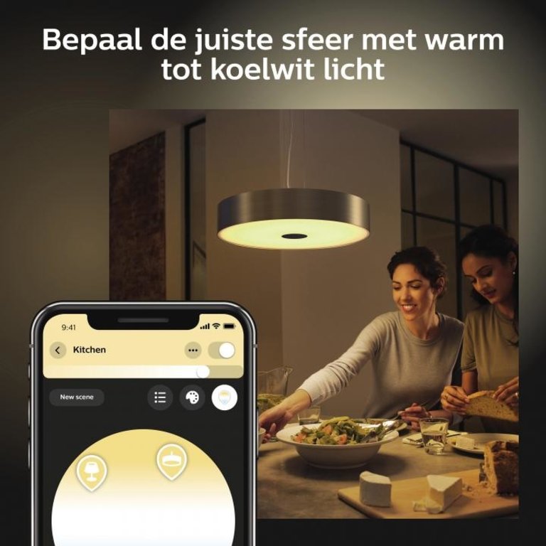 Philips Hue hanglamp Fair zwart