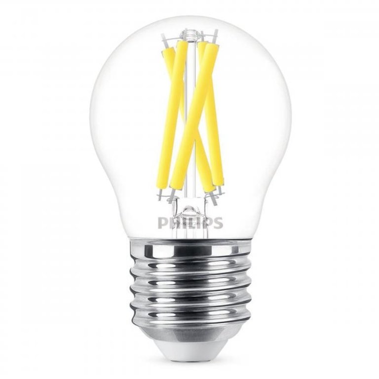 LED Kogellamp Transparant 60W E27 Dimbaar Warm Wit Licht