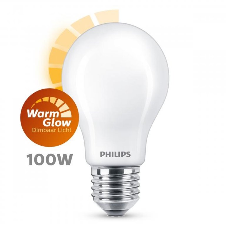 Keelholte democratische Partij Thermisch LED Lamp Mat 60W E27 Dimbaar Warm Wit Licht • Van den Heuvel Verlichting