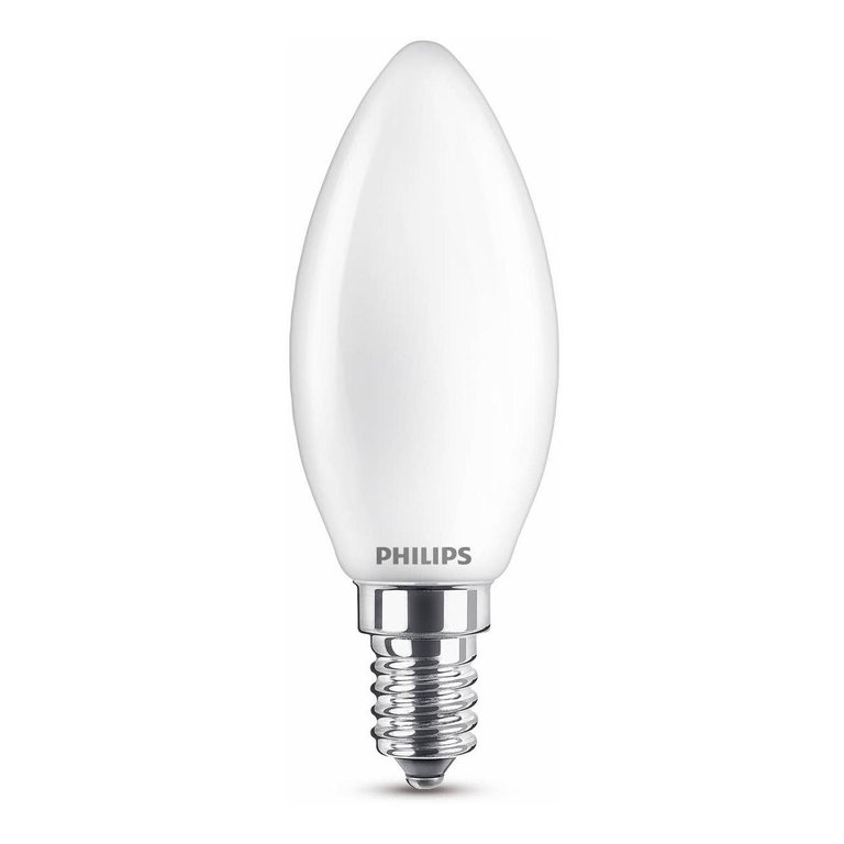 Philips LED Kaars Mat 40W E14 Dimbaar Warm Wit Licht