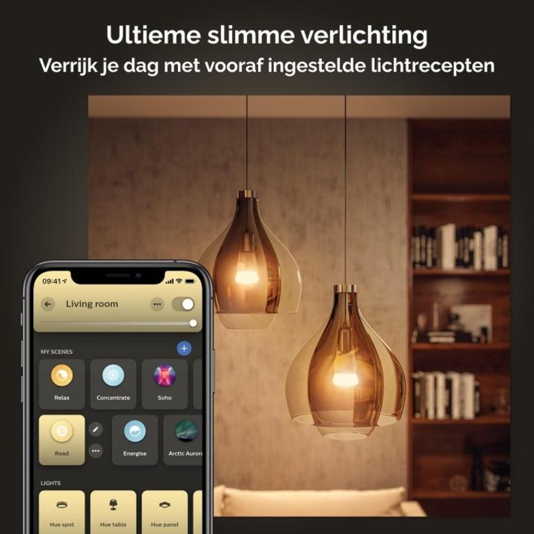 uitzondering Renderen Dwaal Philips Hue starterspakket White Ambiance E27 • Van den Heuvel Verlichting