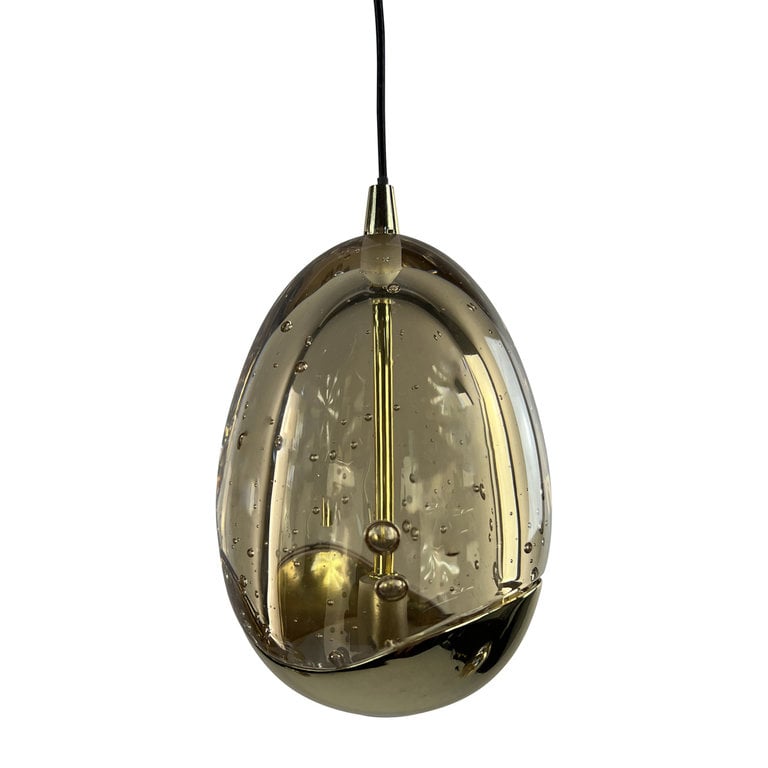 Highlight Hanglamp Golden Egg 5-lichts Recht